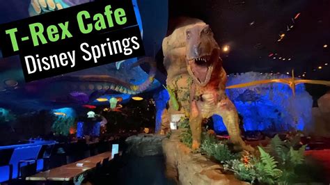 The T-Rex Cafe at Disney Springs | POV Tour (Walt Disney World) - YouTube