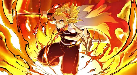 Kyojuro Rengoku Flame Hashira Enbashira Flame Breathing Demon Slayer | Hot Sex Picture