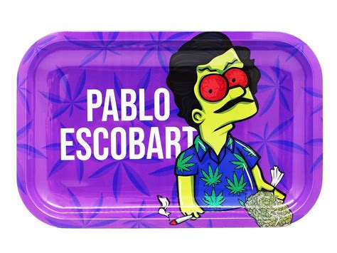 SMOKE ARSENAL Trays Medium Mixed Designs - Pablo Escobart — VIR Wholesale