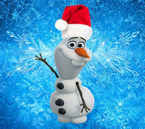 1920x1080px, 1080P free download | Snowman Olaf, cute, disney, frozen, santa, HD wallpaper | Peakpx