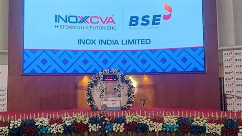 INOX India IPO Listing Highlights updates: Shares list at 43% premium over IPO price - Buy, Sell ...