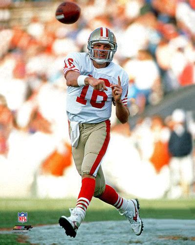 Joe Montana "Roll Out" (c.1985) San Francisco 49ers Premium Poster - Photofile Inc. – Sports ...