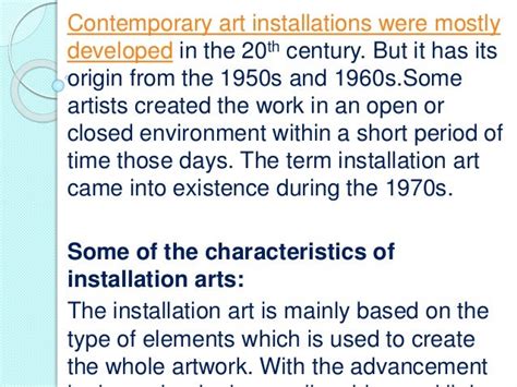 Know The Purpose Of Creating Contemporary Art Installations