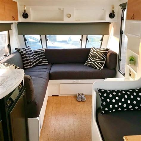 22 Chic and Functional Caravan Interior Design Ideas | Caravan interior ...