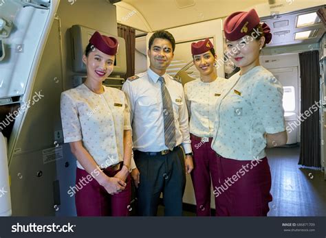 Qatar Airways Cabin Crew Uniform