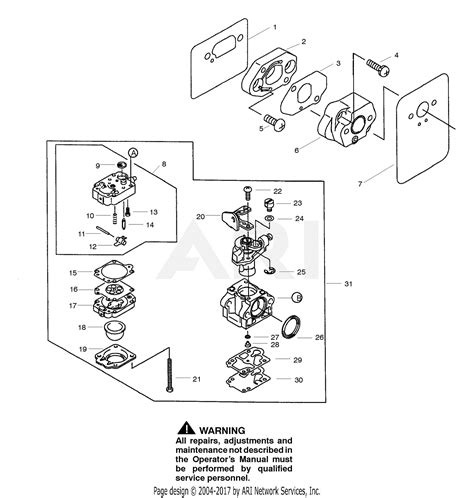 Poulan Pro Leaf Blower Parts Diagram