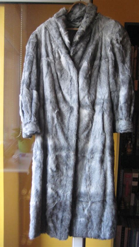 Items similar to Mountain goat fur coat, soft and light, made in 1990 ...