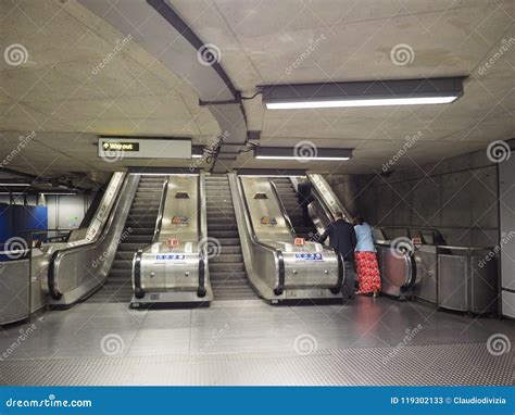 Westminster Tube Station in London Editorial Stock Photo - Image of ...