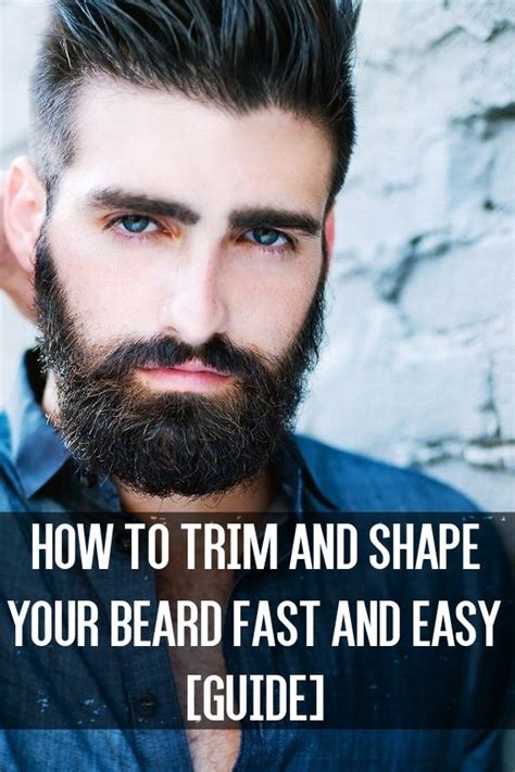 How to Trim Beard: 3 Advanced & Easy Methods (Guide) | Beard trimming ...