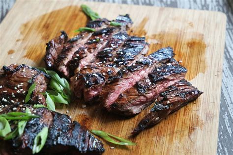 Asian Marinated Grilled Skirt Steak w Crispy Rice - Jess Pryles