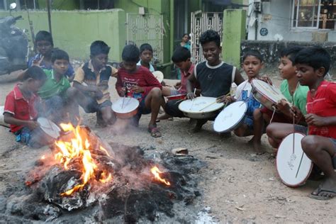 Bhogi Pongal celebrations in the neighbourhood – MYLAPORE TIMES