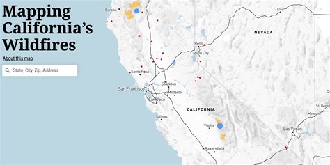 Mapping California's Wildfires