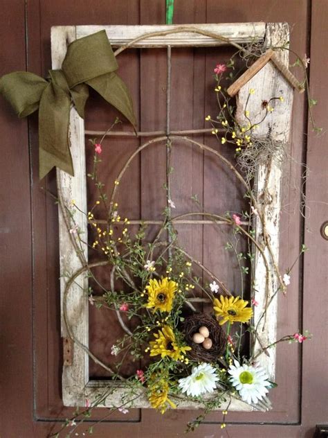 20+ Old Window With Wreath