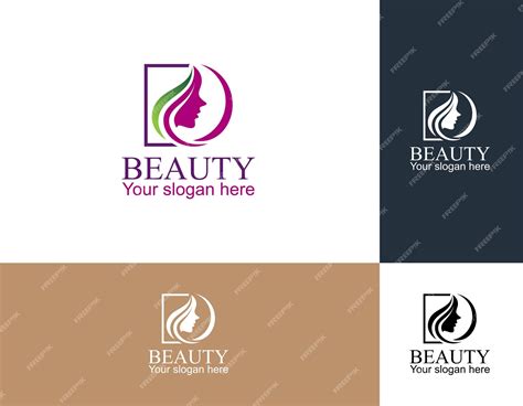 Premium Vector | Minimalist beauty logo with modern style logo design ...