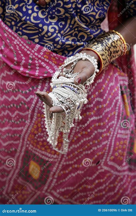 Indian woman with jewelry stock photo. Image of accessory - 20610096