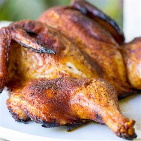 Traeger Spatchcock Chicken | Smoked Pellet Grill Whole Chicken