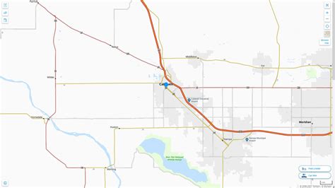 Caldwell, Idaho Map