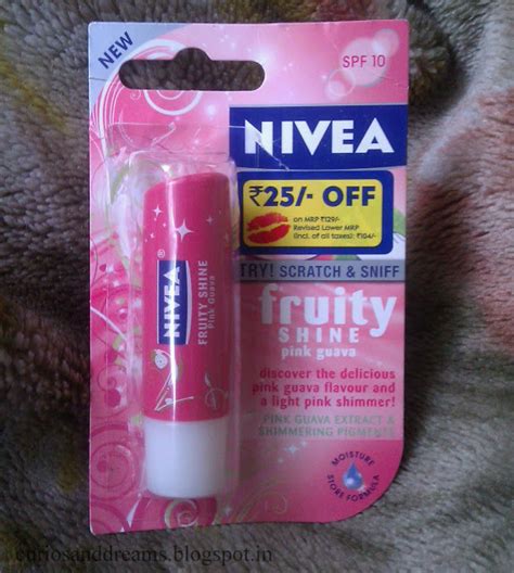 Curios and Dreams | Makeup and Beauty Product Reviews : Nivea Fruity ...