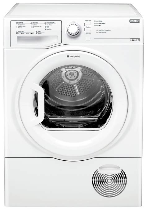 Hotpoint TCFS73BGP 7KG Condenser Tumble Dryer - White - Laundry Store