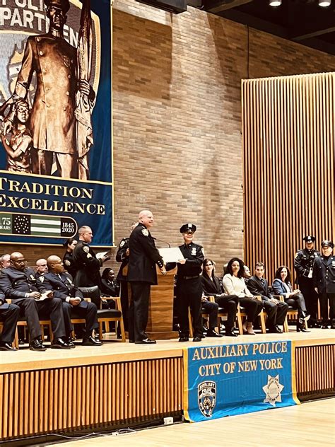 NYPD Ceremonial Unit on Twitter: "At tonight’s @NYPDauxiliary Longevity ...