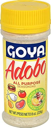 Amazon.com : Goya Adobo All Purpose Seasoning With Lemon & Pepper, 8 Oz : Adobo Seasoning ...