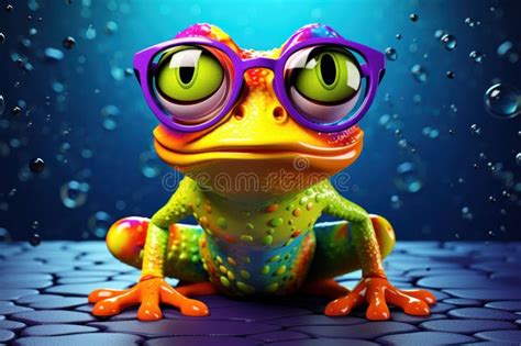 Stylized Colorful Frog Stock Illustrations – 113 Stylized Colorful Frog ...