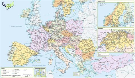 Extremely detailed rail map of Europe [2750x1587] : r/MapPorn