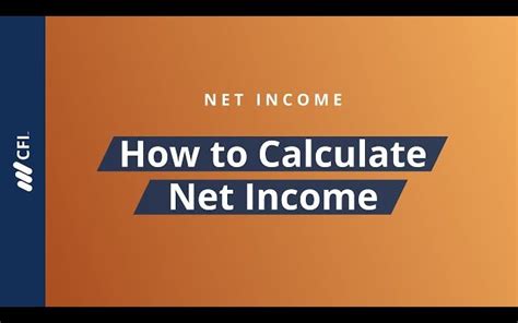 How to calculate net income from income statement - The Tech Edvocate