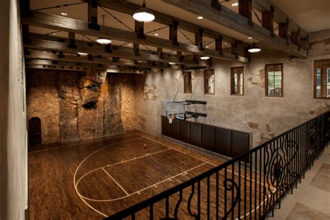 The Coolest Homes with Indoor Basketball Courts | Digital Trends | Home ...