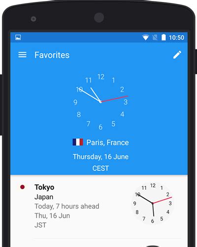 World Clock App for Android