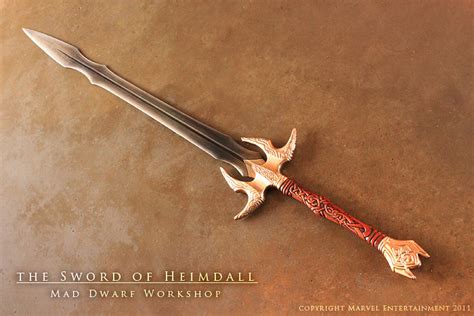 Sword of Heimdall - for the movie THOR 1 | In November of 20… | Flickr