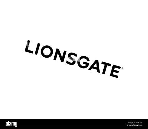 Logo lionsgate Black and White Stock Photos & Images - Alamy