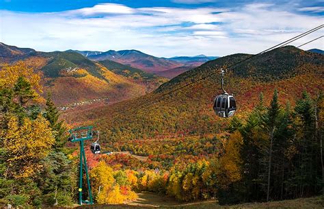 Experience New Hampshire's Fall Colors From Above On The Loon Mountain ...