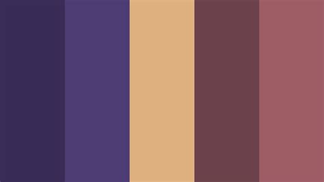 Vintage Purple Rose Color Palette in 2021 | Purple color palettes ...