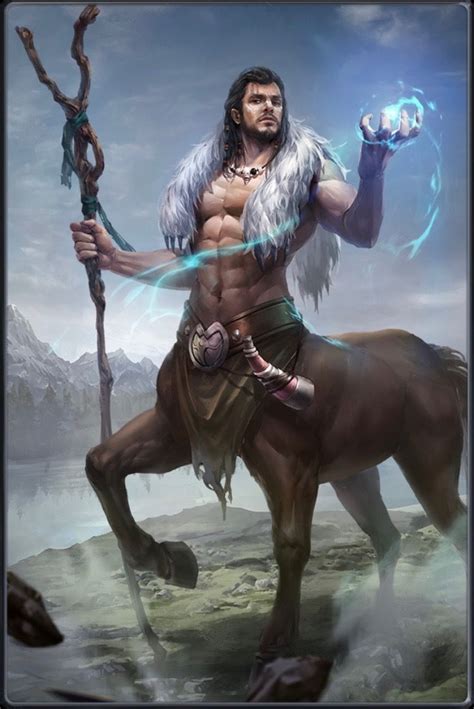 A Handsome Centaur Mage! | Fantasy creatures, Centaur, Fantasy character design