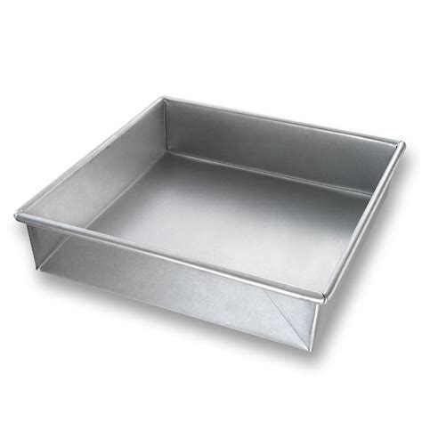 Chicago Metallic 21500 Glazed Cake Pan 9 x 9", Aluminized Steel