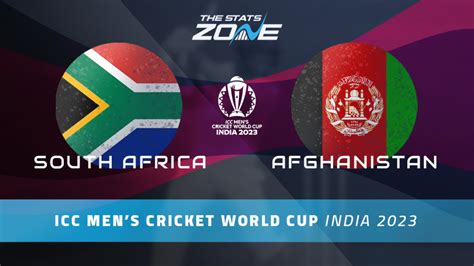 South Africa vs Afghanistan Betting Preview & Prediction | 2023 ICC ...