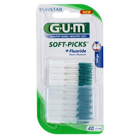 SUNSTAR GUM LGE SOFT PICK 40 PK - CTS Dental Supplies