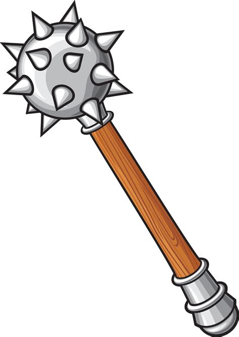 Medieval Mace or Ancient Weapon 3196024 Vector Art at Vecteezy