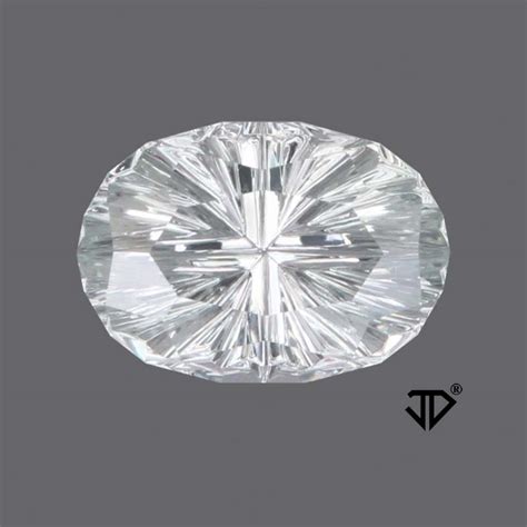 White Sapphire Gemstone 1.57ct | John Dyer/Precious Gemstones Co. Catalog