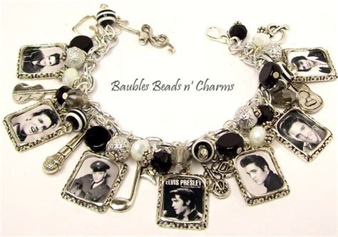 Elvis Presley Charm Bracelet Elvis Bracelet Elvis Charm