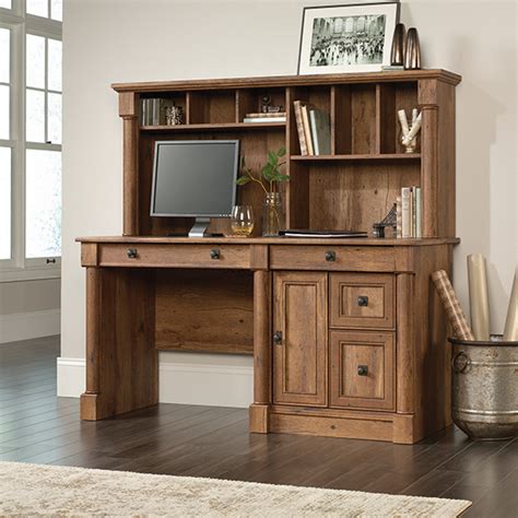 Sauder Palladia Computer Desk With Hutch (420713) – TheFurnitureCo.net