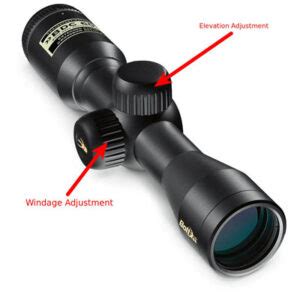 Scope Adjustment - Which Way To Turn. Scope Ajustment Chart - Outdoor ...