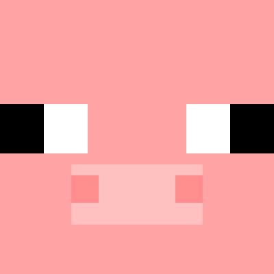 Minecraft Pig Face Pixel Art | Mineraft Things