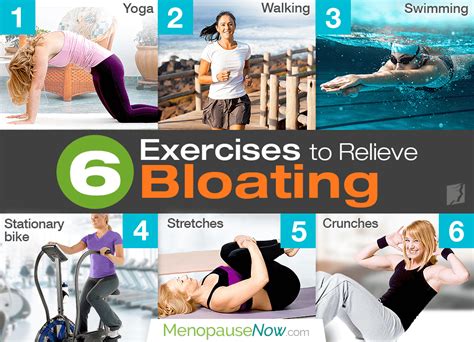 Top 6 Exercises to Relieve Bloating | Menopause Now