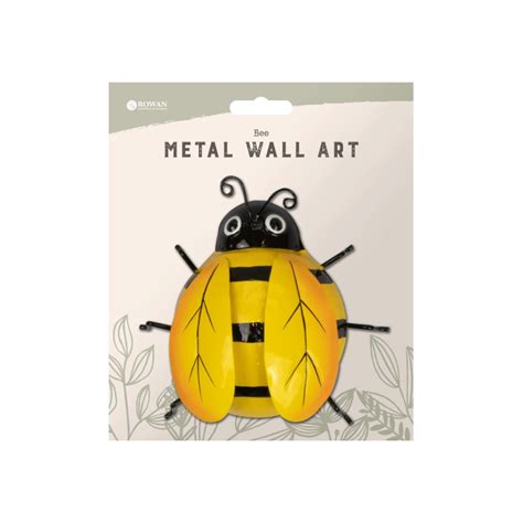 Bee Metal Garden Wall Art