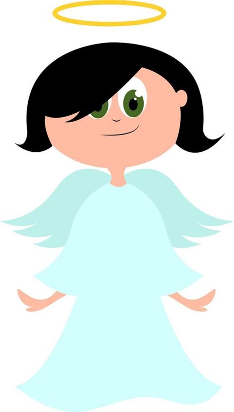 Cute angel, illustration, vector on white background. 13472215 Vector ...