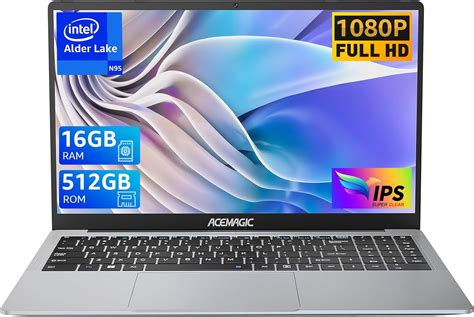 NiPoGi GK3 PLUS Mini PC, Intel 12TH Alder Lake-Ν95(Beats N100, Fino A 3.4GHz),16GB RAM+512GB M.2 ...