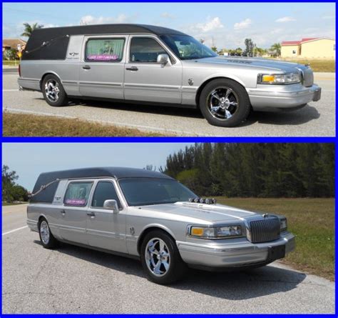 LINCOLN TOWN CAR CUSTOM HOT ROD HEARSE FUNERAL COACH LIMOUSINE LIMO ...