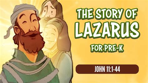 Jesus Raises Lazarus from the Dead: Preschool Bible Story - John 11:1 ...